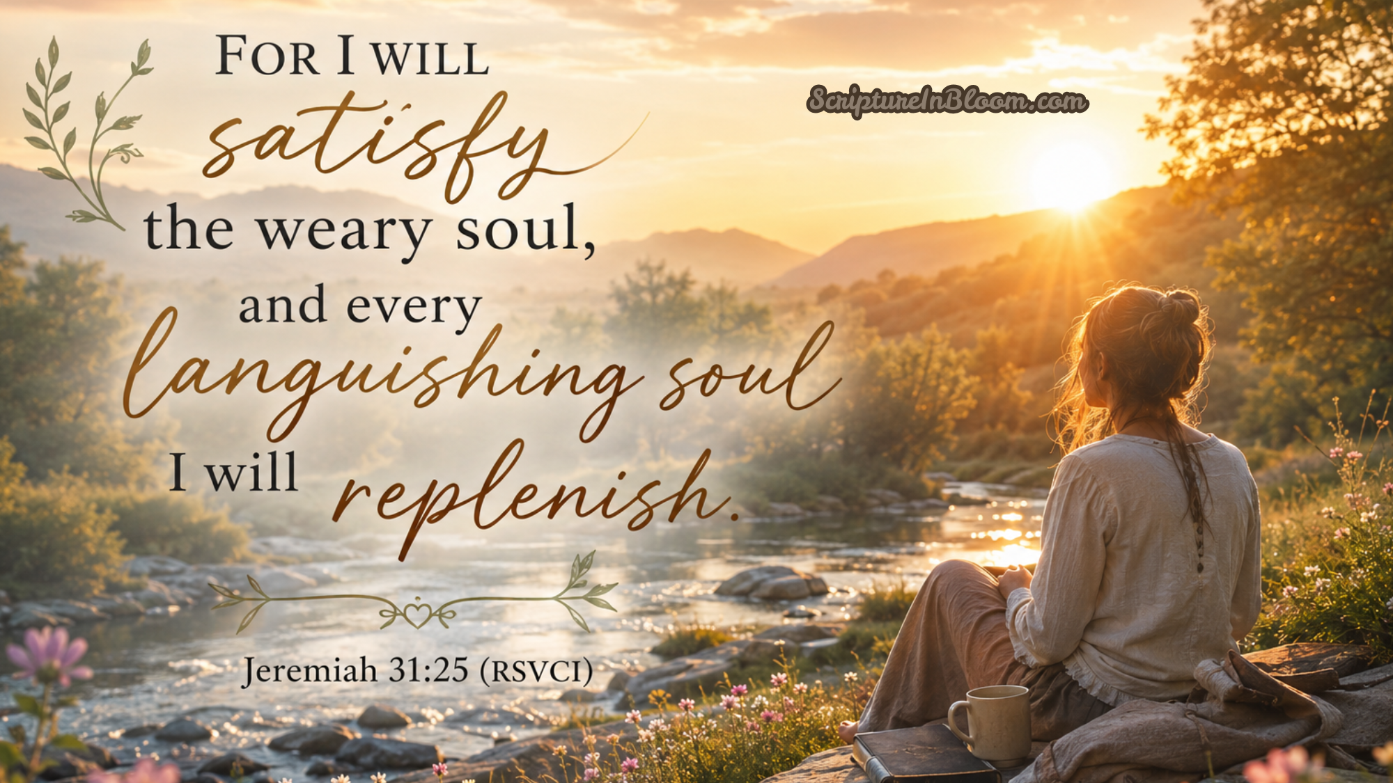 When God Replenishes the Weary Soul